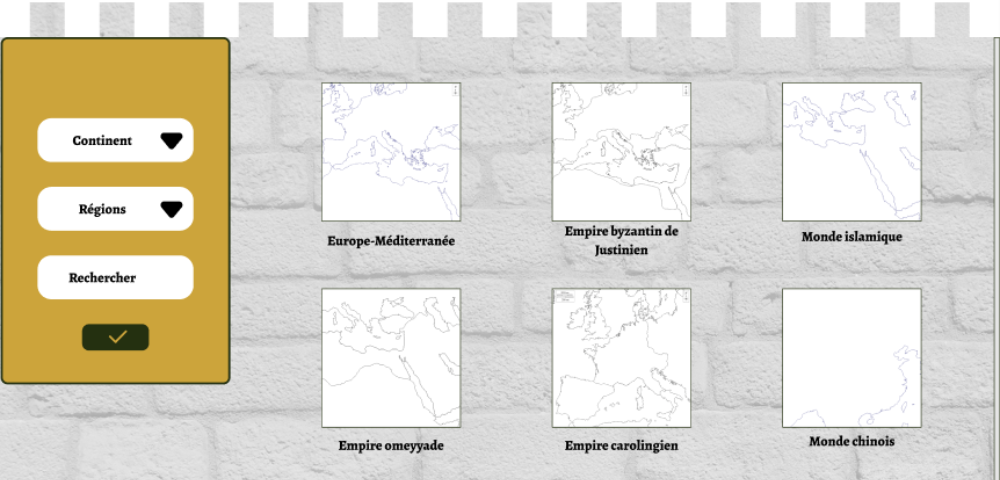 fonds de carte